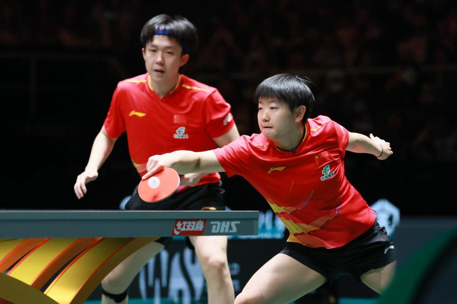 [图]成都混团世界杯 国乒8-3战胜韩国晋级决赛